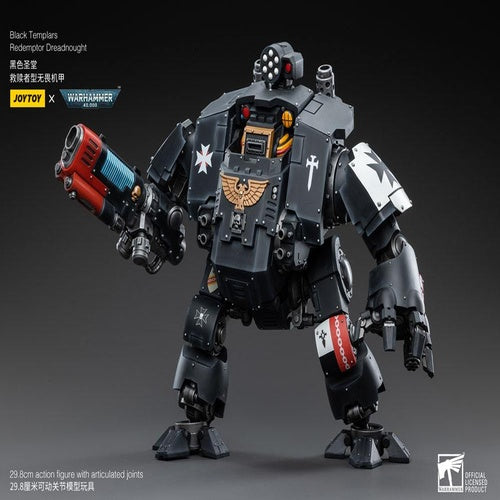 Warhammer 40k Actionfigur 1/18 Black Templars Redemptor Dreadnought 30 cm