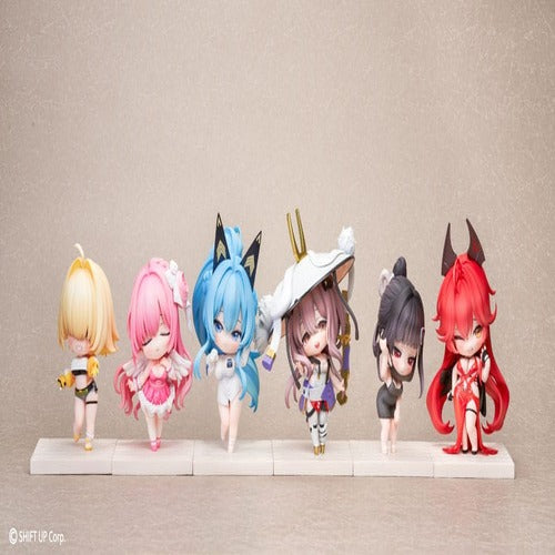Goddess of Victory: Nikke pack 6 figurines SAC Series Chibi Vol. 2 10 cm