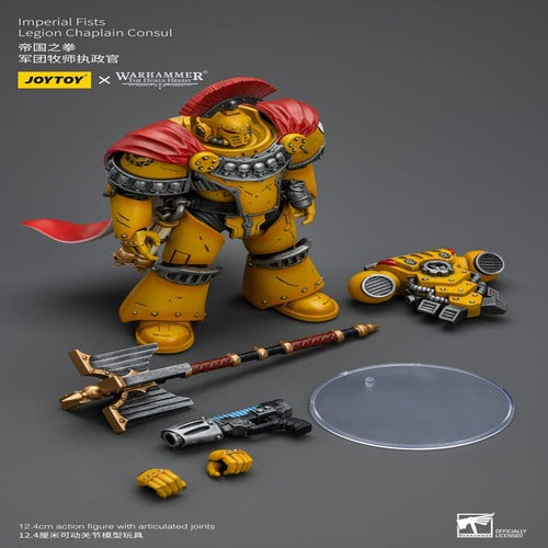 Warhammer The Horus Heresy figurine 1/18 Imperial Fists Legion Chaplain Consul 12 cm