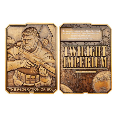 Twilight Imperium Lingot The Federation of Sol Limited Edition