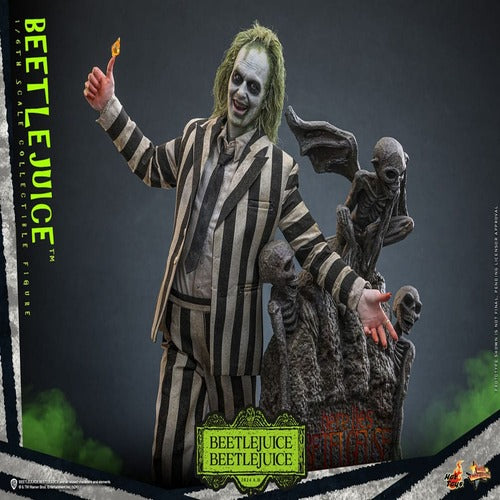 Beetlejuice Beetlejuice Movie Masterpiece figurine 1/6 Beetlejuice 30 cm