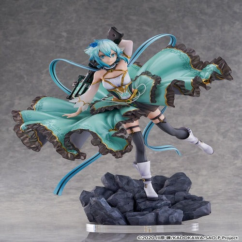 Sword Art Online statuette PVC SHIBUYA SCRAMBLE FIGURE 1/7 Sinon Crystal Dress Ver. 29 cm