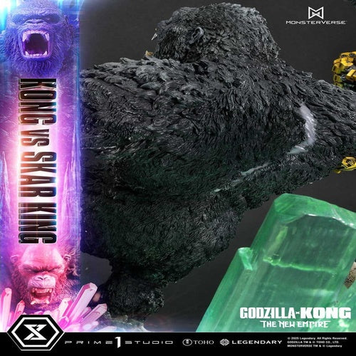 Godzilla x Kong: The New Empire Ultimate Diorama Masterline Series Statue Kong vs Skar King 104 cm