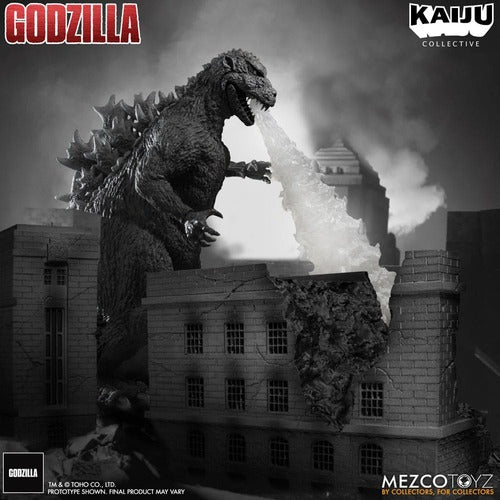 Godzilla (1954) Kaiju Collective Actionfigur Godzilla - Black & White Edition 20 cm