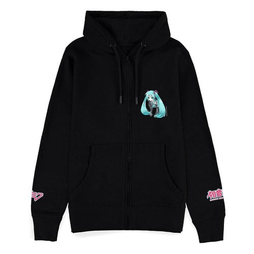 Hatsune Miku sweater à capuche Black (L)