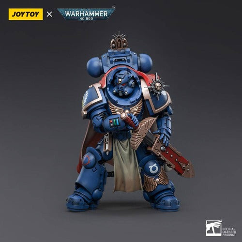 Warhammer 40k figurine 1/18 Ultramarines Captain with Master-Crafted Heavy Bolt Rifle 12 cm