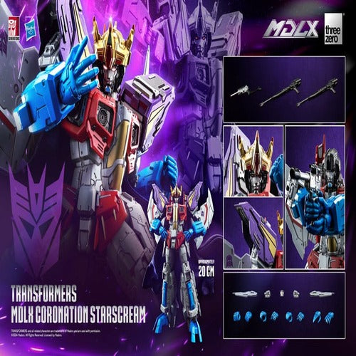 Transformers figurine MDLX Coronation Starscream 20 cm