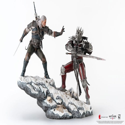 The Witcher 3: Wild Hunt statuette 1/6 Diorama Geralt vs Eredin 50 cm