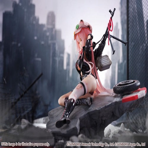 Girls' Frontline statuette PVC SHIBUYA SCRAMBLE FIGURE 1/7 UKM-2000 Gale Lightning -Wounded Ver.- 20 cm