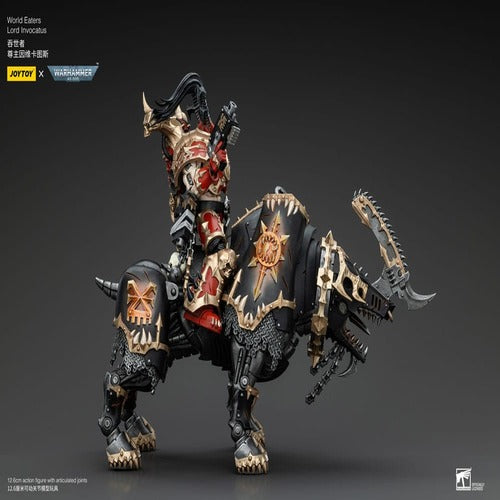 Warhammer 40k figurine 1/18 World Eaters Lord Invocatus 13 cm