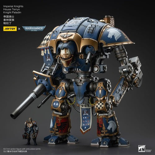 Warhammer 40k figurine 1/18 Imperial Knights House Terryn Knight Paladin 54 cm