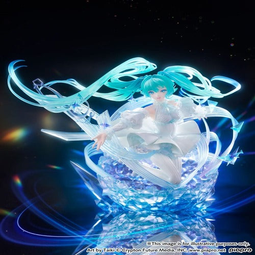 Hatsune Miku statuette PVC 1/7 Hatsune Miku - Crystal Dress Ver. 22 cm