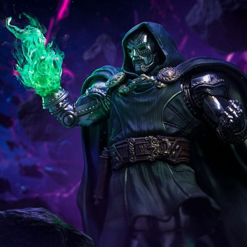 The Infinity Gauntlet Marvel Legends Diorama statuette 1/10  Art Scale Infinity Doctor Doom Deluxe Edition 42 cm