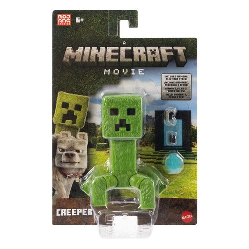 Ein Minecraft Film Actionfigur Creeper 10 cm