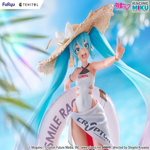 Hatsune Miku GT Project statuette PVC Tenitol 1/7 Racing Miku 2024: Tropical Ver. 21 cm