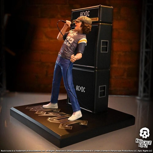 AC/DC statuette Rock Iconz Brian Johnson 23 cm