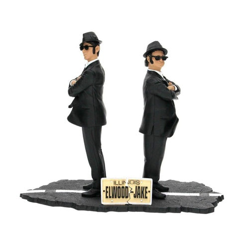 Blues Brothers pack 2 statuettes PVC Movie Icons Jake & Elwood 18 cm