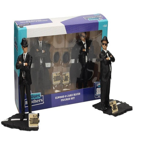 Blues Brothers pack 2 statuettes PVC Movie Icons Jake & Elwood 18 cm