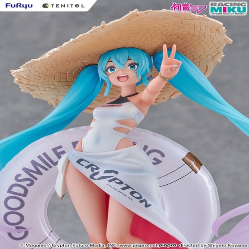 Hatsune Miku GT Project statuette PVC Tenitol 1/7 Racing Miku 2024: Tropical Ver. 21 cm