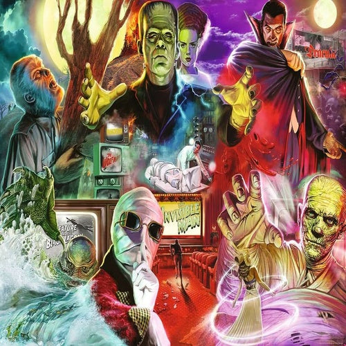 Universal Monsters puzzle (2000 pièces)