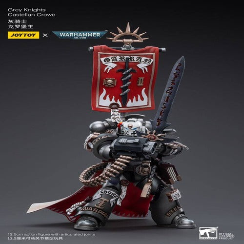 Warhammer 40k figurine 1/18 Grey Knights Castellan Crowe 12 cm
