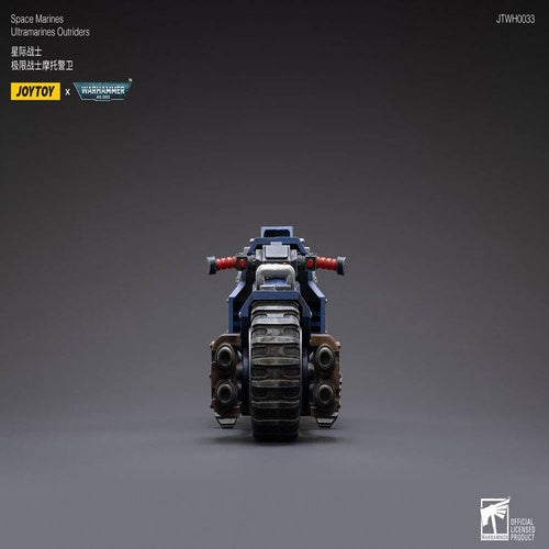 Warhammer 40k Fahrzeug 1/18 Ultramarines Outrider Bike 22 cm