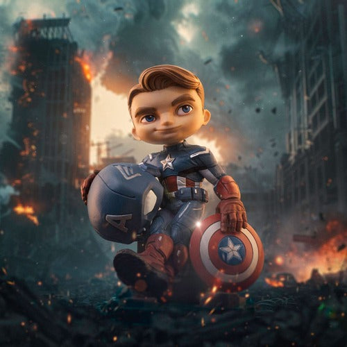 Avengers Infinity Saga Mini Co. PVC Figur Captain America 14 cm