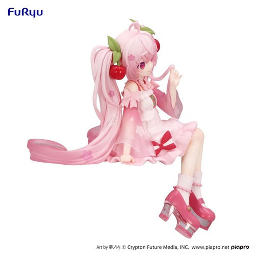 Hatsune Miku statuette PVC Noodle Stopper Sakura Miku 2025 14 cm