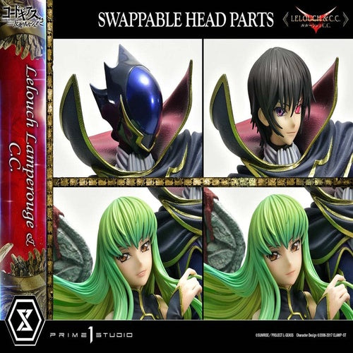 Code Geass: Lelouch of the Rebellion Concept Masterline Series Statue 1/6 Lelouch Lamperouge & C.C. 44 cm