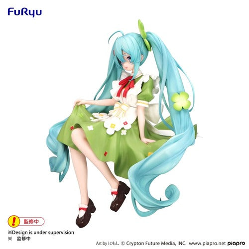 Hatsune Miku statuette PVC Noodle Stopper Flower Fairy Clover 15 cm