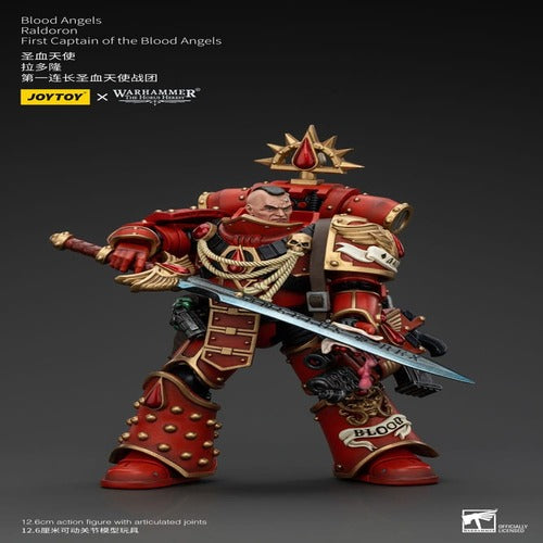 Warhammer The Horus Heresy figurine 1/18 Blood Angels Raldoron First Captain of the Blood Angels 13 cm