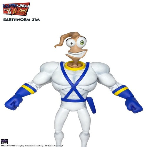 Earthworm Jim Zubehör-Set Wave 1: Worm Body & Jim Heads Accessory Pack