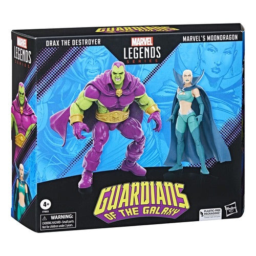 Guardians of the Galaxy Marvel Legends Actionfiguren 2er-Pack Drax the Destroyer & Marvel's Moondragon 15 cm
