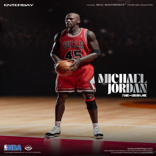 NBA Collection figurine Real Masterpiece 1/6 Michael Jordan I'm Back Edition Limited 30 cm