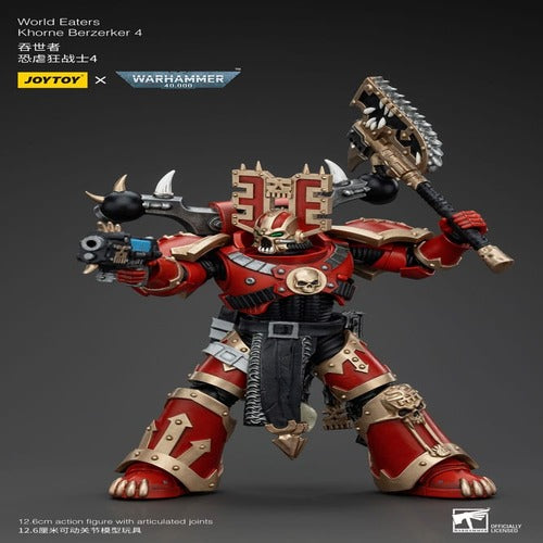 Warhammer 40k figurine 1/18 World Eaters Khorne Berzerker 4 13 cm