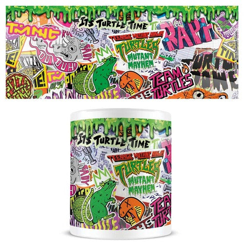 Tortues Ninja mug Mutant Mayhem Graffiti