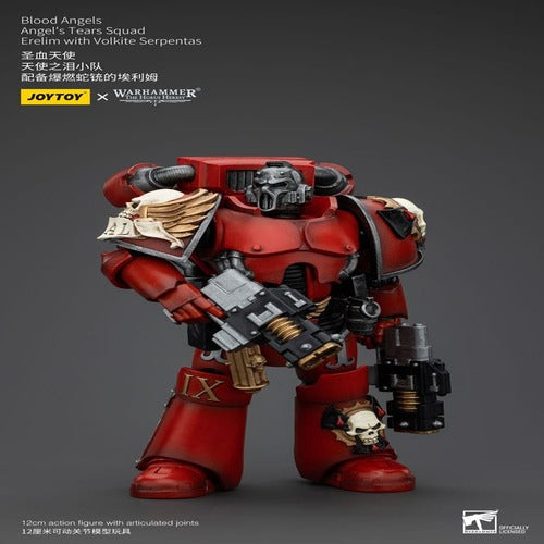 Warhammer The Horus Heresy figurine 1/18 Blood Angels Angel's Tears SquadErelim with Volkite Serpentas 12 cm