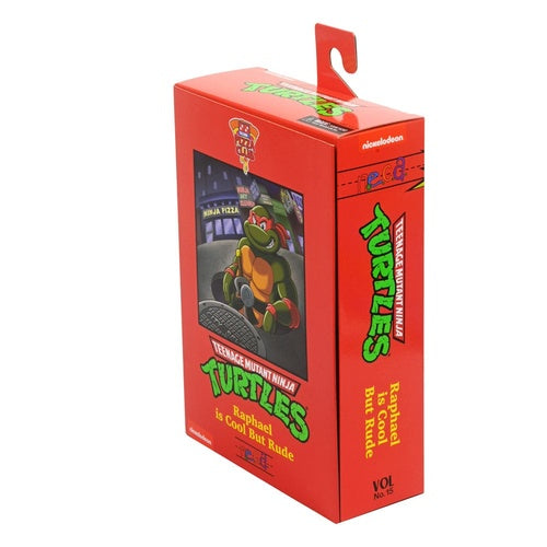 Tortues Ninja (Cartoon) figurine Ultimate Raphael VHS 18 cm