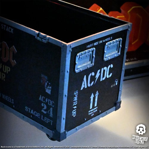 AC/DC statuette Rock Ikonz On Tour PWR UP Tour Road Case