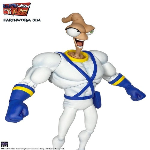 Earthworm Jim Zubehör-Set Wave 1: Worm Body & Jim Heads Accessory Pack