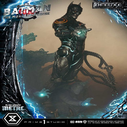 Batman: The Dark Nights Metal (Comics) Museum Masterline Series Statue 1/3 The Murder Machine Deluxe Bonus Version 85 cm
