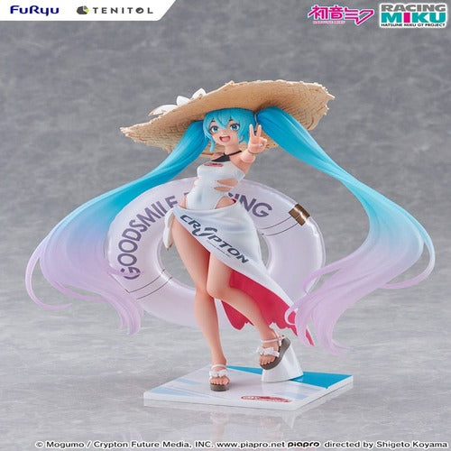 Hatsune Miku GT Project statuette PVC Tenitol 1/7 Racing Miku 2024: Tropical Ver. 21 cm