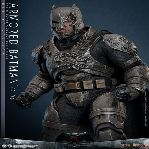 Batman v Superman: Dawn of Justice Movie Masterpiece Actionfigur 1/6 Armored Batman 2.0 (Deluxe Version) 33 cm