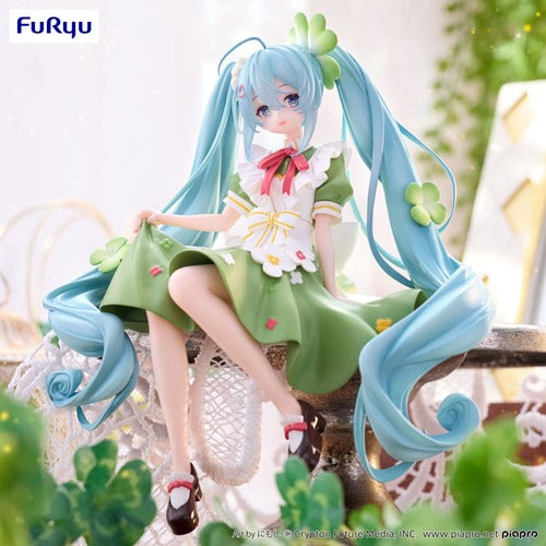 Hatsune Miku statuette PVC Noodle Stopper Flower Fairy Clover 15 cm