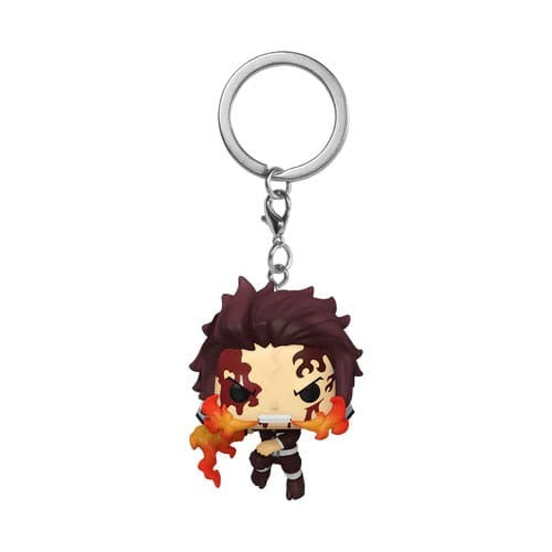 Demon Slayer: Kimetsu no Yaiba présentoir porte-clés Pocket POP! Tanjiro(Dancing Flash) 4 cm (12)
