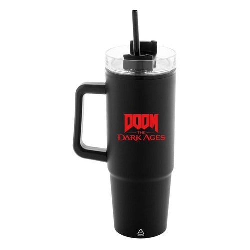 Doom The Dark Ages tasse thermo avec paille Shield 1180 ml