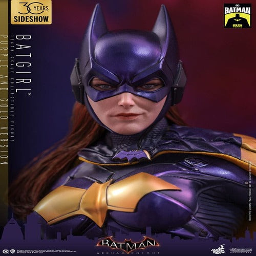 Batman Arkham Knight figurine Videogame Masterpiece 1/6 Batgirl (Purple and Gold Version) Exclusive 30 cm