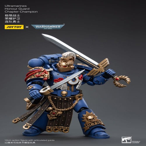 Warhammer 40k figurine 1/18 Ultramarines Honour Guard Chapter Champion 12 cm