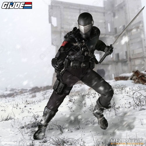 G.I. Joe Actionfigur mit Leuchtfunktion 1/12 Snake Eyes Deluxe Edition 17 cm