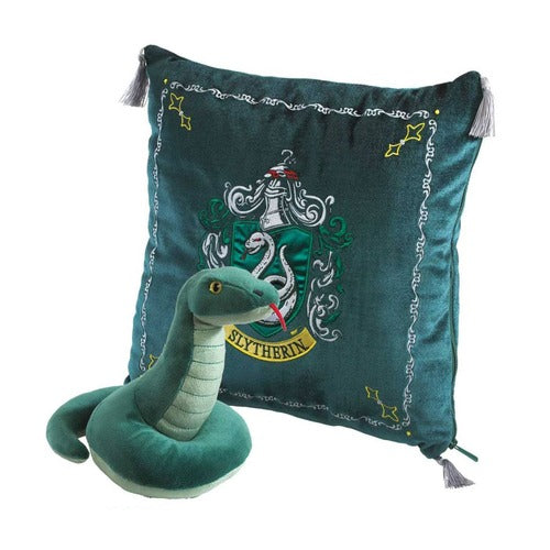 Harry Potter oreiller avec peluche House Mascot Slytherin